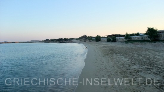 Fanos Strand - Abends