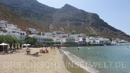 Kamares Strand - Sdlicher Teil