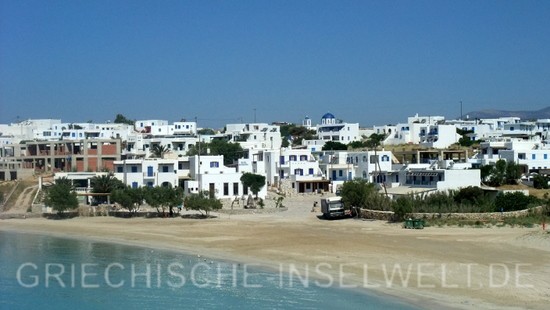 Zentraler Strand - Blick auf Strand und Ort